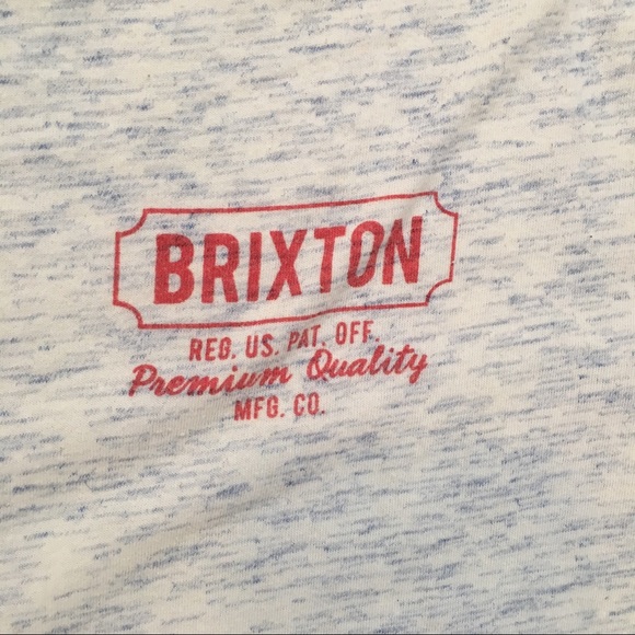 Brixton Logo Short Sleeve Baseball T-Shirt XL - Picture 4 of 7